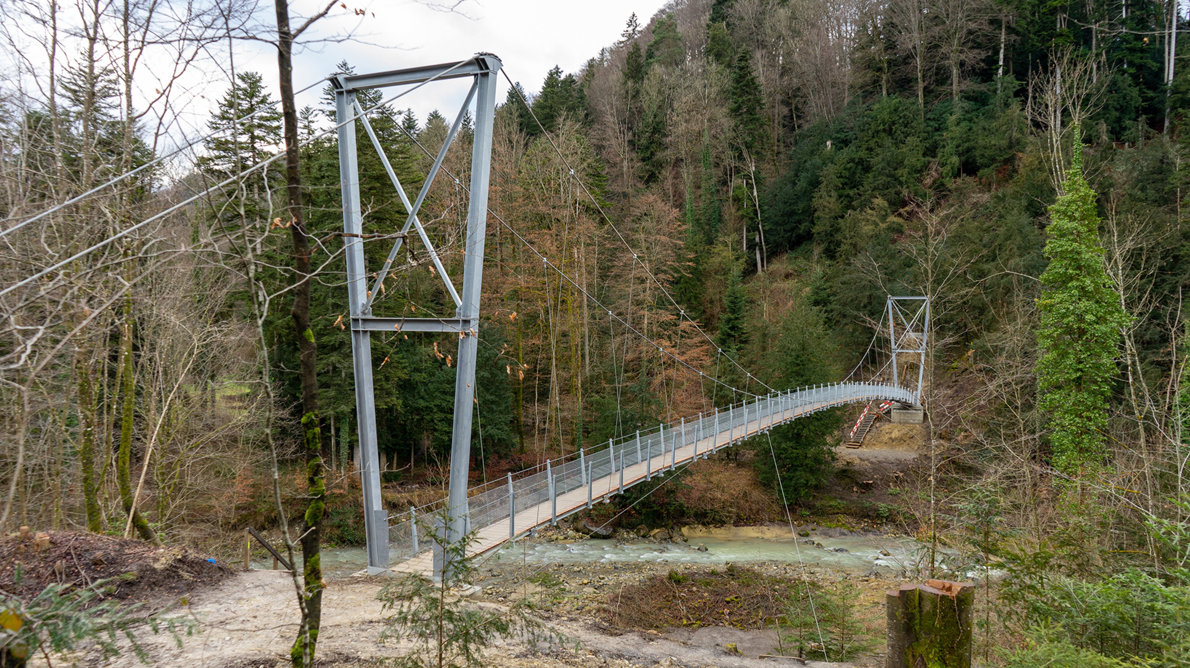 Fussgängerbrücke Goldach